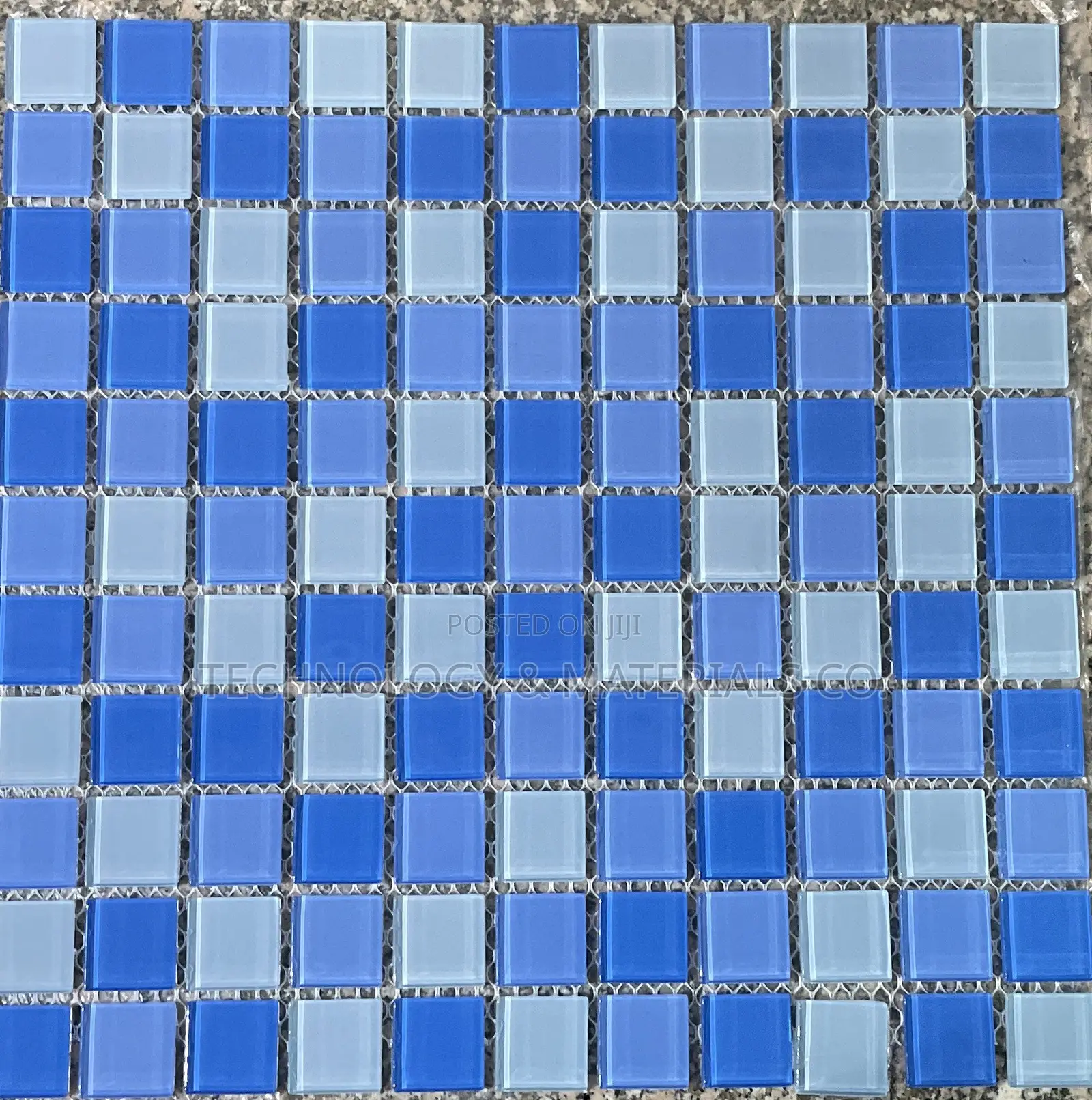 Swimming Pool Blue Mosaic Tiles