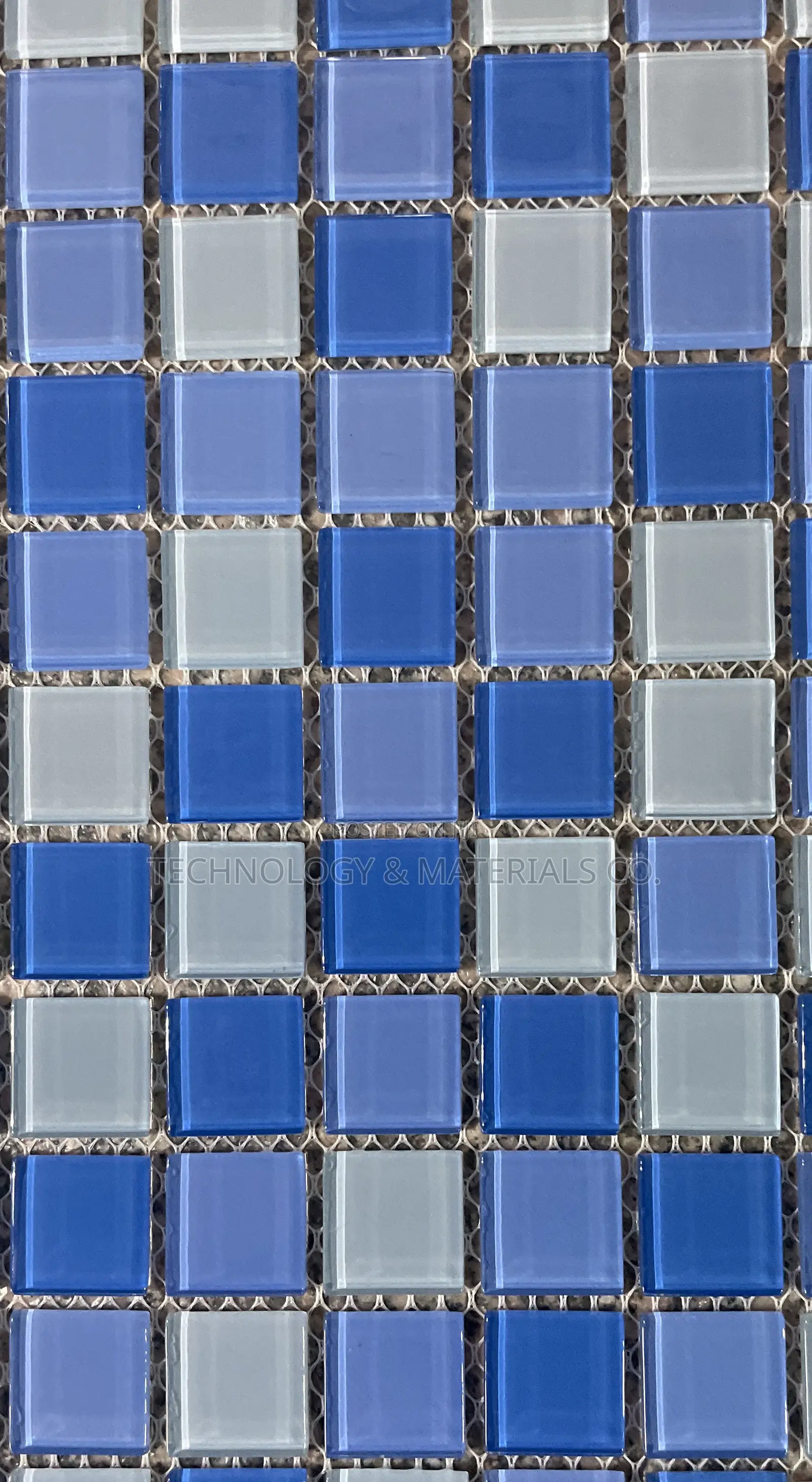 Swimming Pool Blue Mosaic Tiles