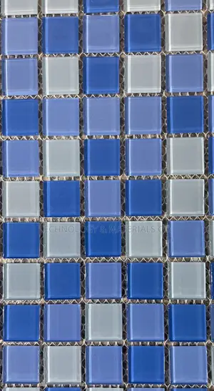 Swimming Pool Blue Mosaic Tiles