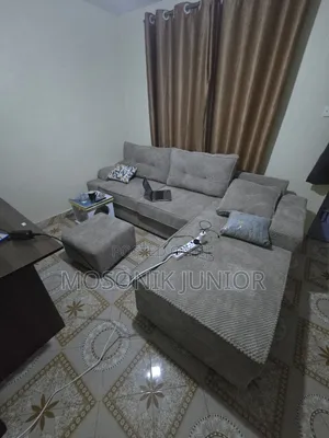 Grey Fabric Sofa