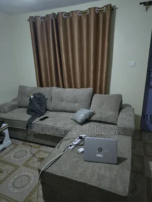 Grey Fabric Sofa