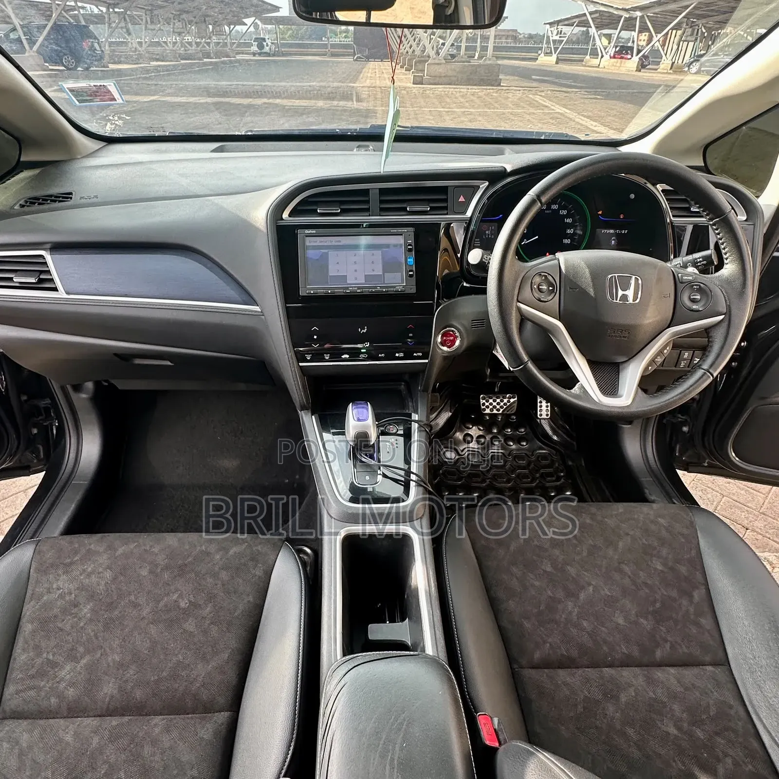 Honda Fit Shuttle 2018 Blue