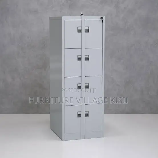 Office Cabinet; 4-Drawer Cabinet With Locking Bar