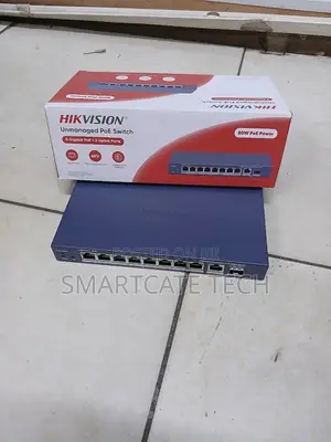 Hikvision DS-3E0510P-E/M 8-Port PoE Switch for IP Surveillance Systems