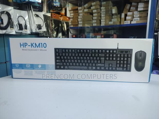 HP Km10 Wired Keyboard and Mouse Combo - main view
