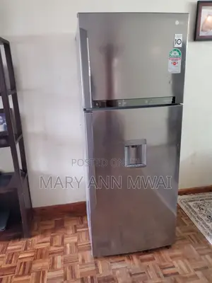 LG 471L Double Door Refrigerator (GL-F652HLHU) – For Repair or Parts