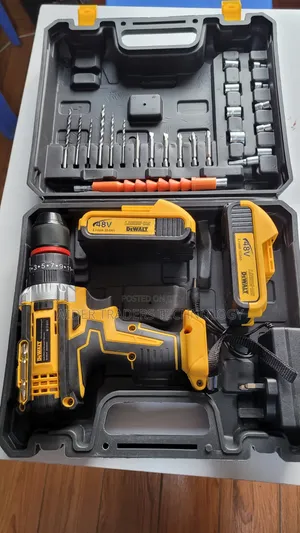 Dewalt 48V Cordless Drill Set Rechargeable