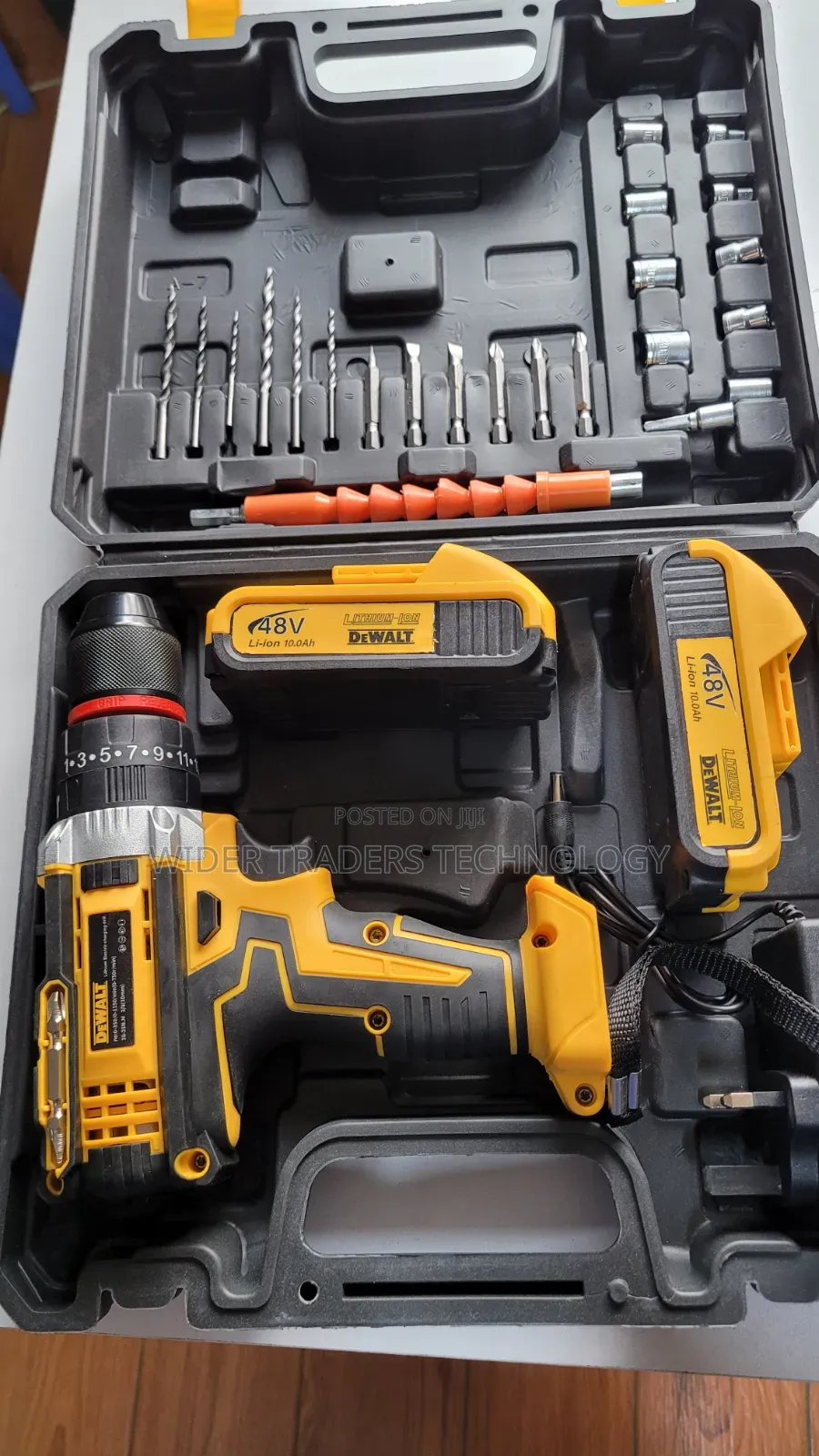 Dewalt 48V Cordless Drill Set Rechargeable