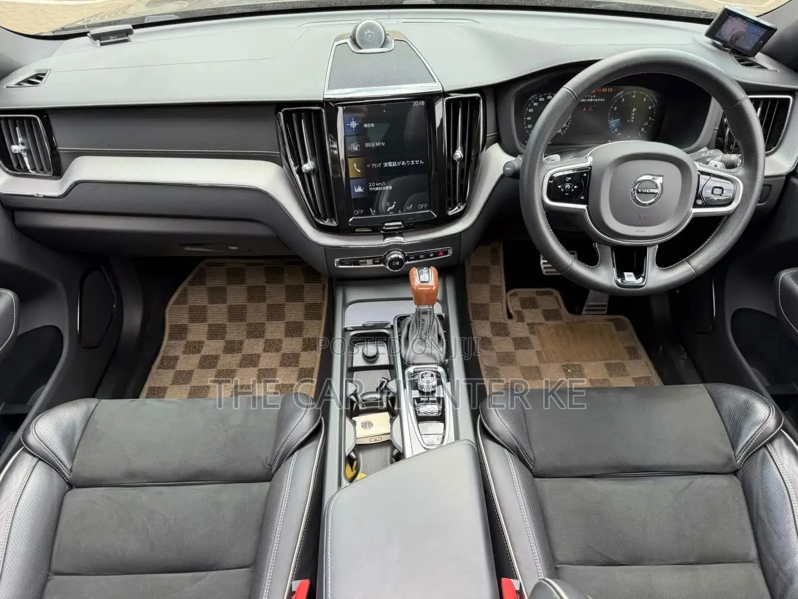Volvo XC60 T6 R-Design AWD 2019 Black