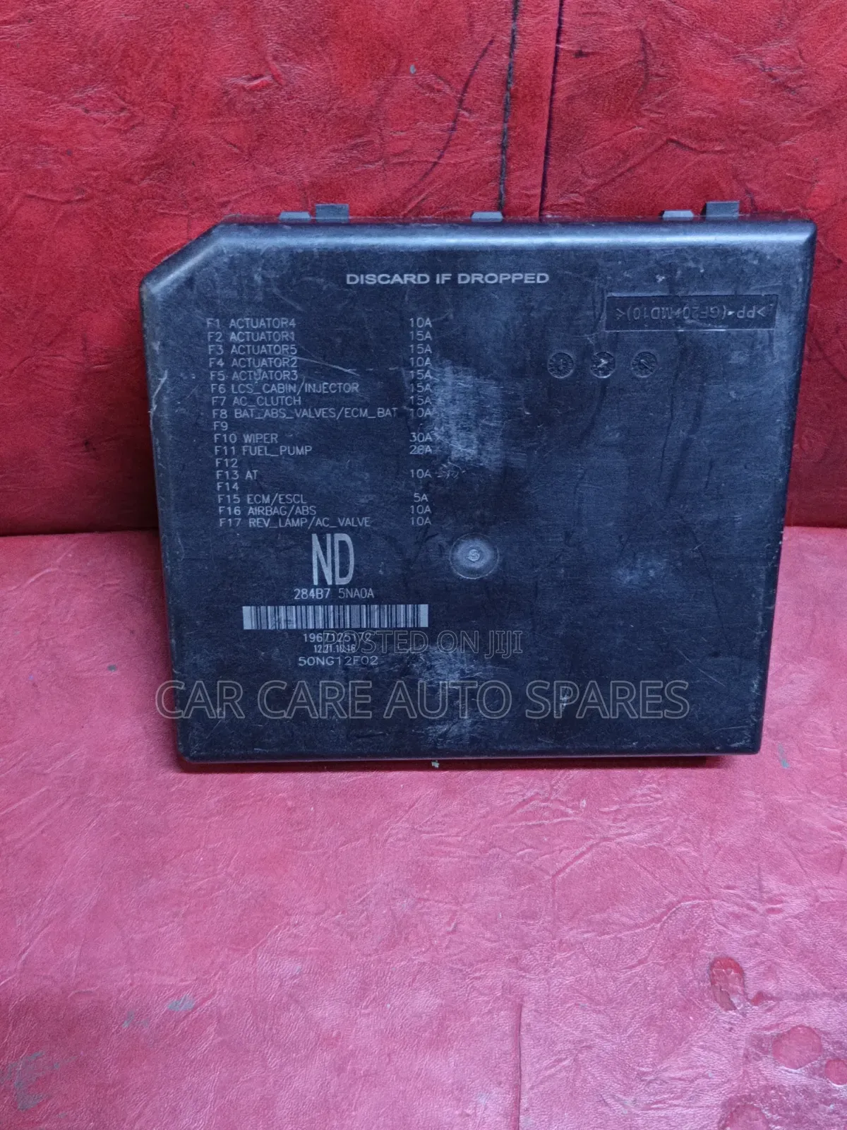 Fuses Box Nissan X-Trail 2013