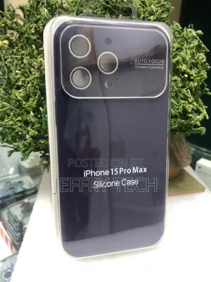Light Purple (Lilac) Silicone Case for the Apple iPhone 15 Pro Max