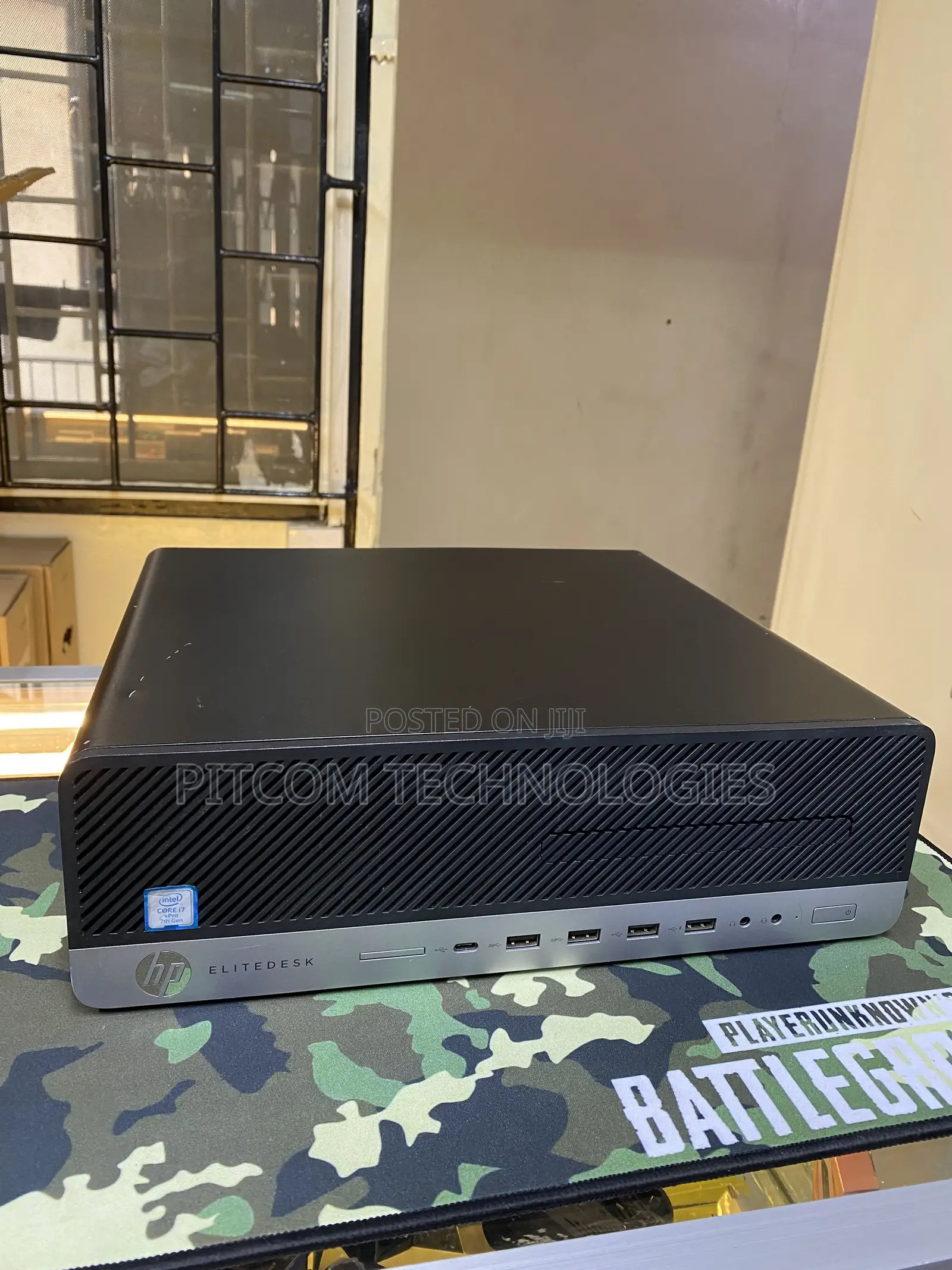 Desktop Computer HP EliteDesk 800 G3 8GB Intel Core i7 SSD 256GB