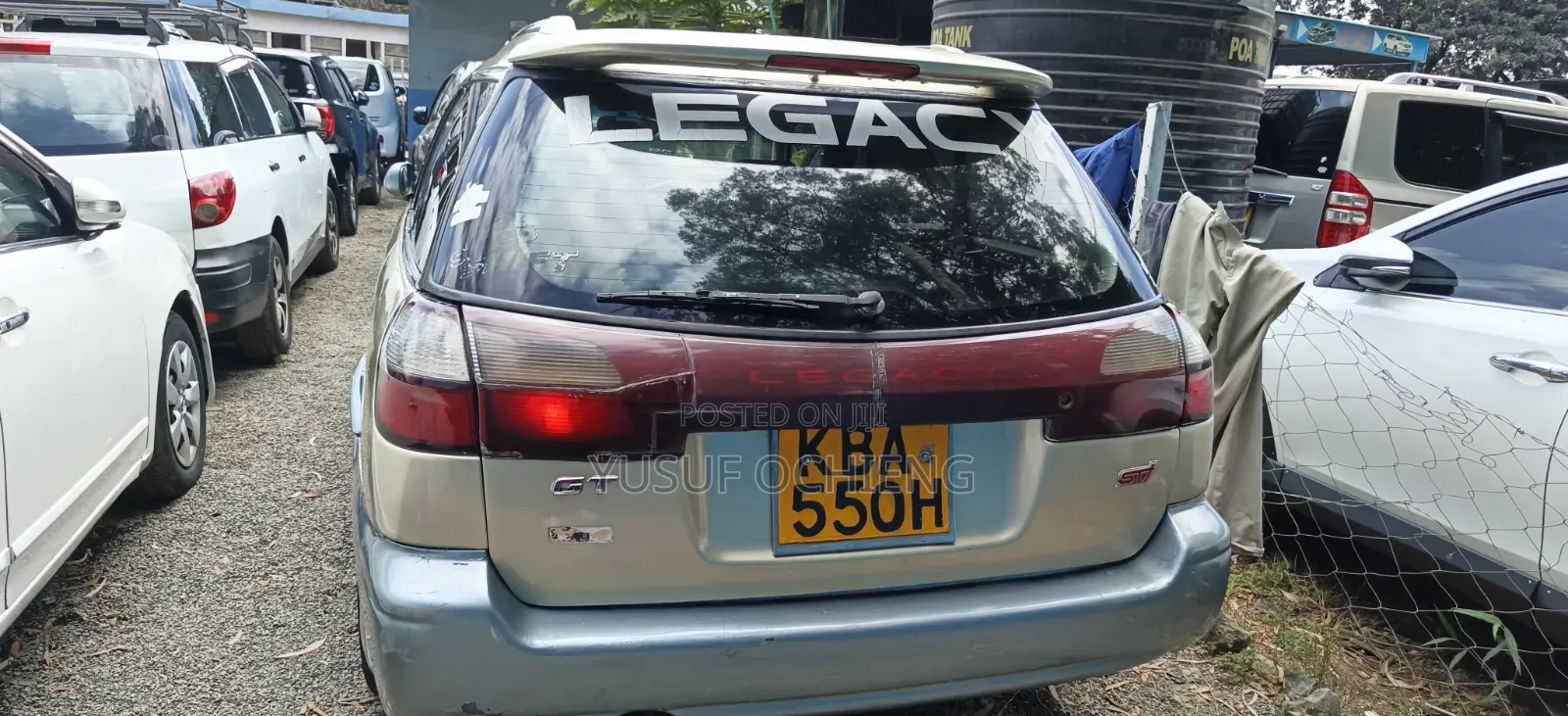 Subaru Legacy Wagon 2002 Gold