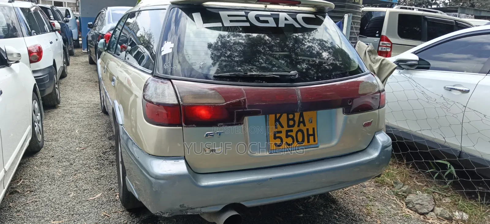 Subaru Legacy Wagon 2002 Gold