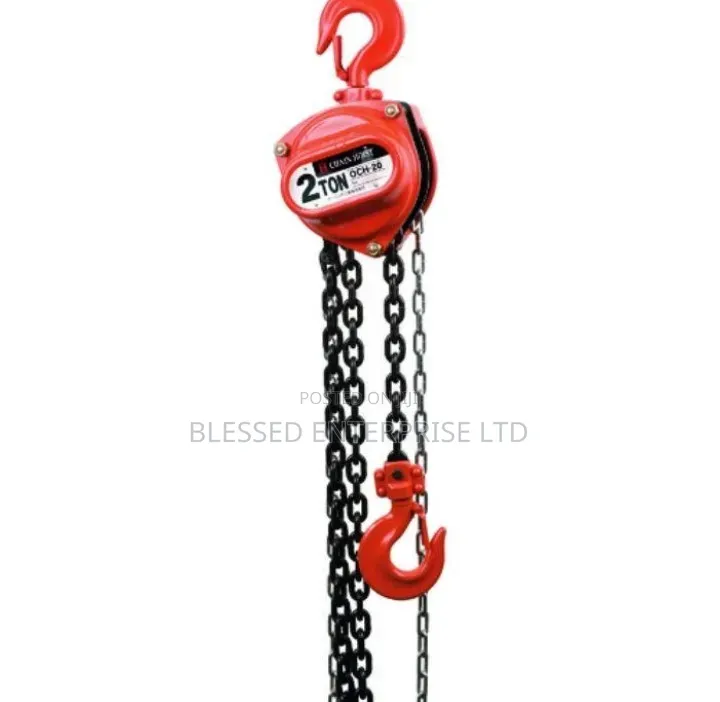 Heavy Duty 2 Tons Chain Block Machine 3 Meter