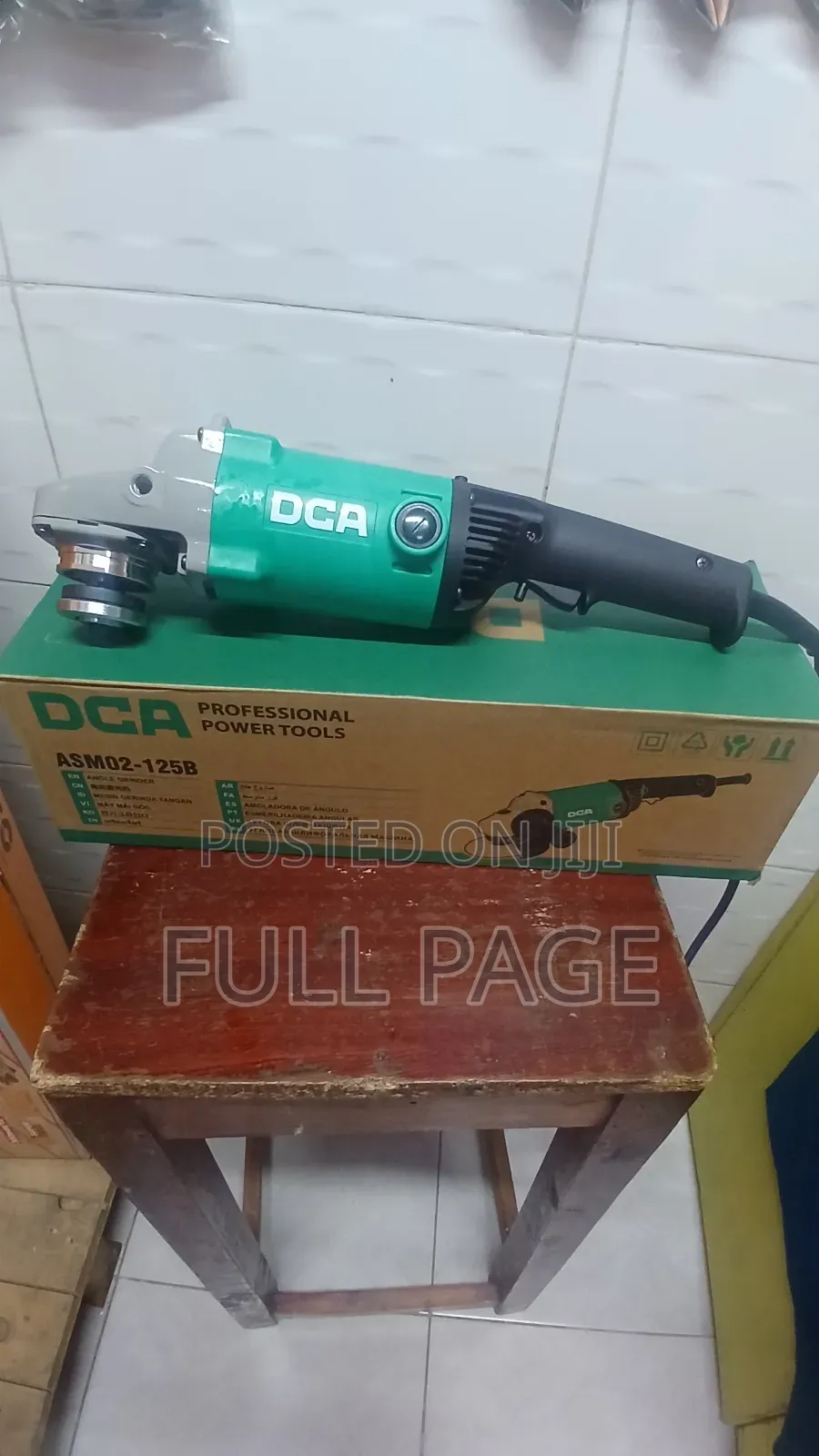 DCA 1200W Angle Grinder