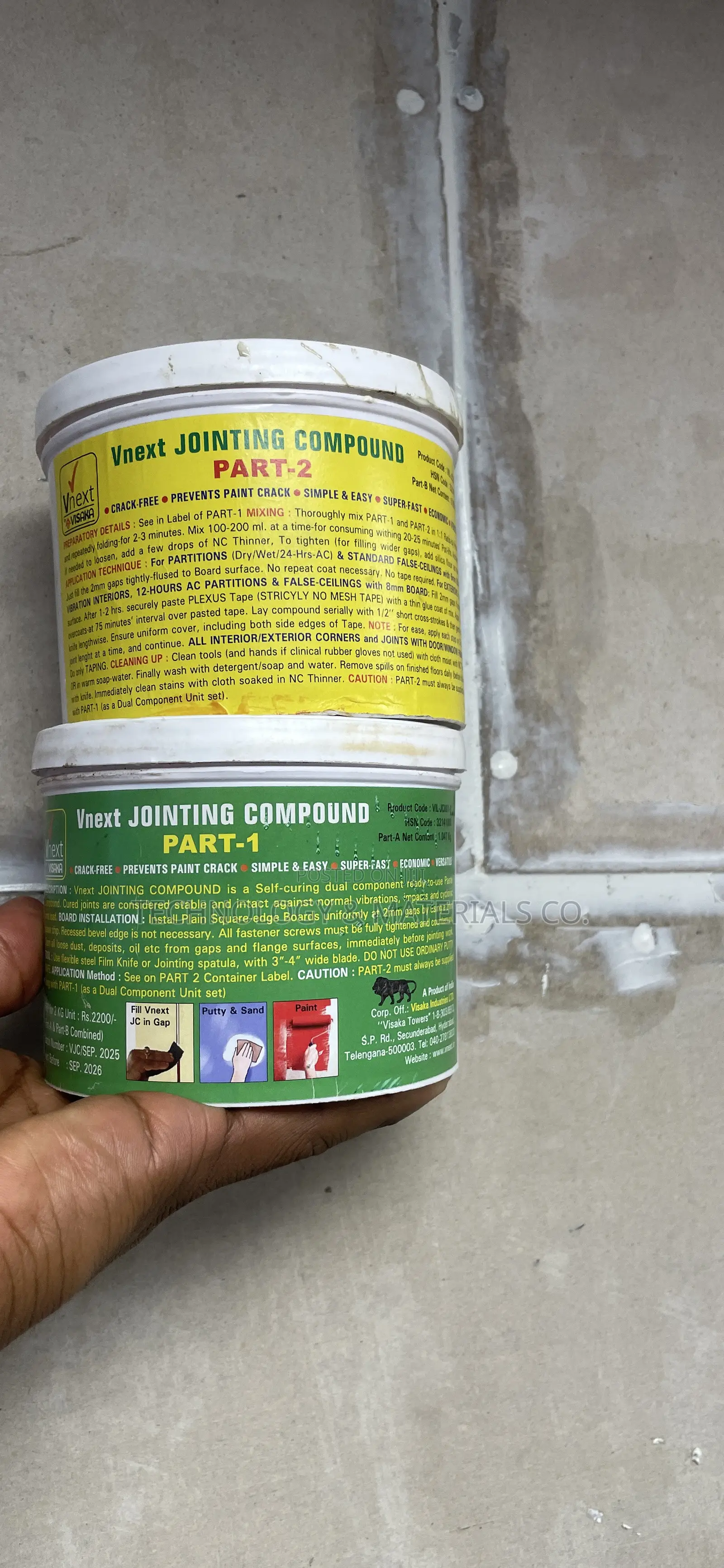 Fibre Cement Joint -Seamless Joint