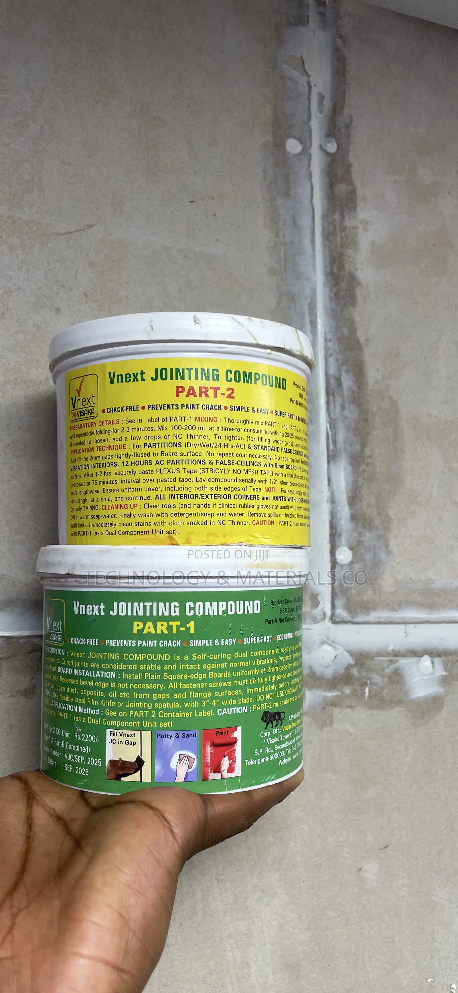 Fibre Cement Joint -Seamless Joint