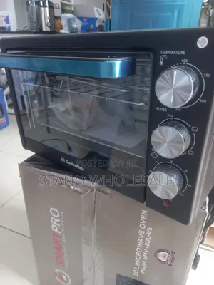 Black 20l Electric Oven