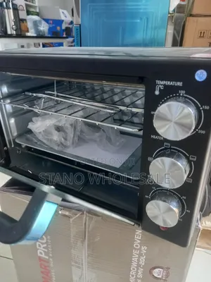 Black 20l Electric Oven
