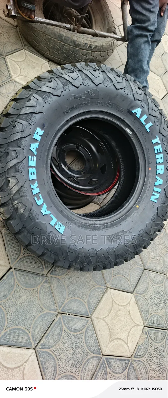 285/75 R16 Brand New Black Bear Tyre Allterrain