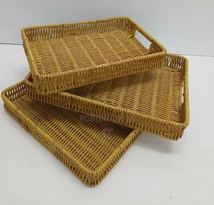 3 in 1 Handmade Rattan Deco Style and Trays