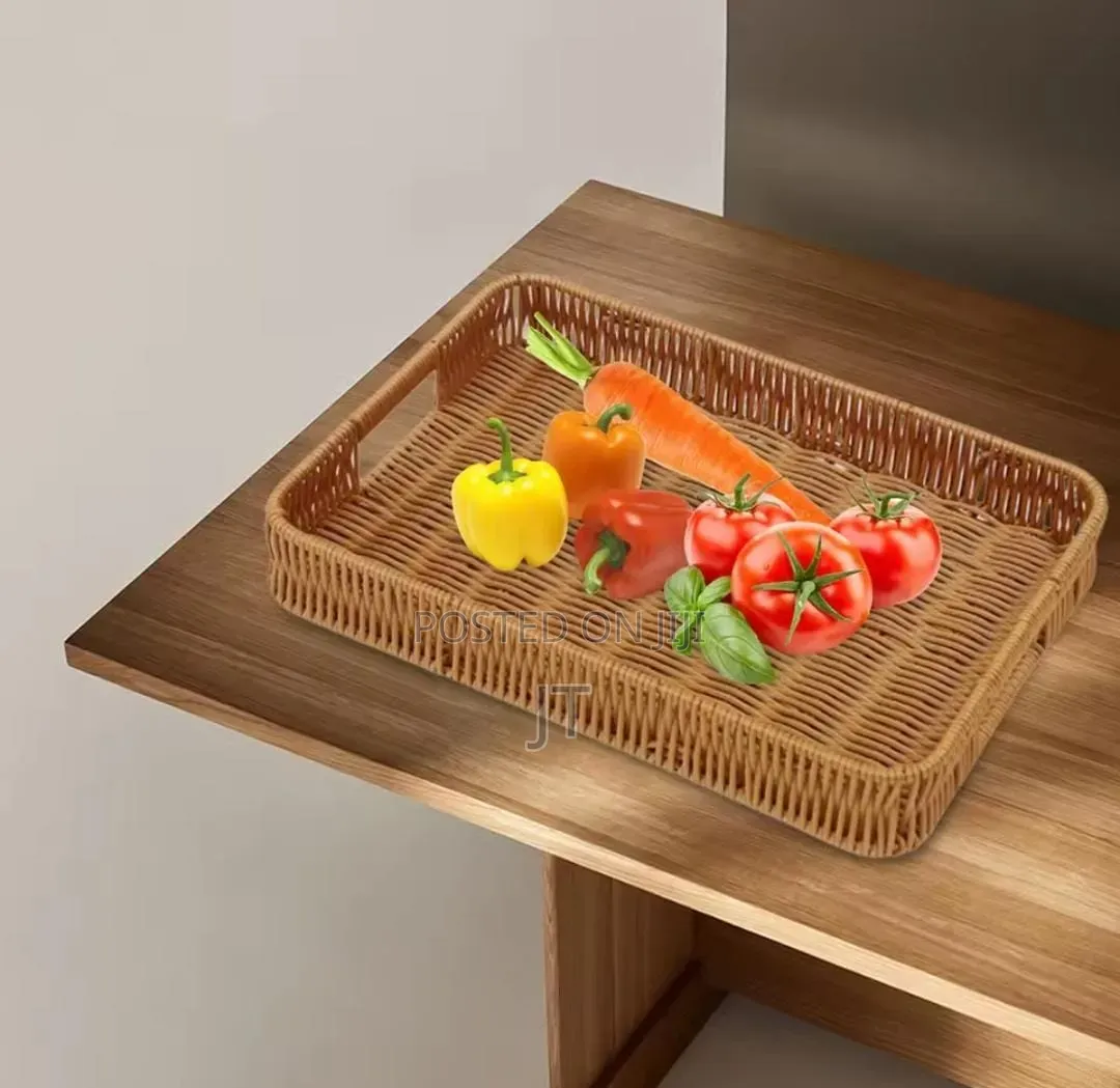 3 in 1 Handmade Rattan Deco Style and Trays