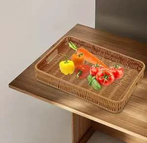 3 in 1 Handmade Rattan Deco Style and Trays