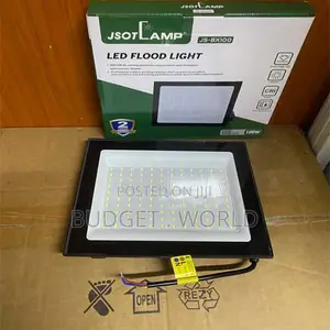 Solar Light 100W Solar Floodlight -Black LED Light With Remote Control