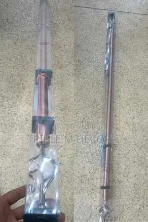 Quality 2m Double Adjustable Curtain Rods for Living Room