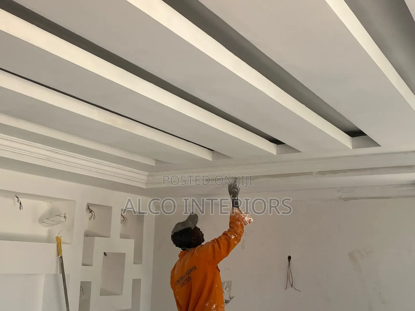 Gypsum Ceiling Installation
