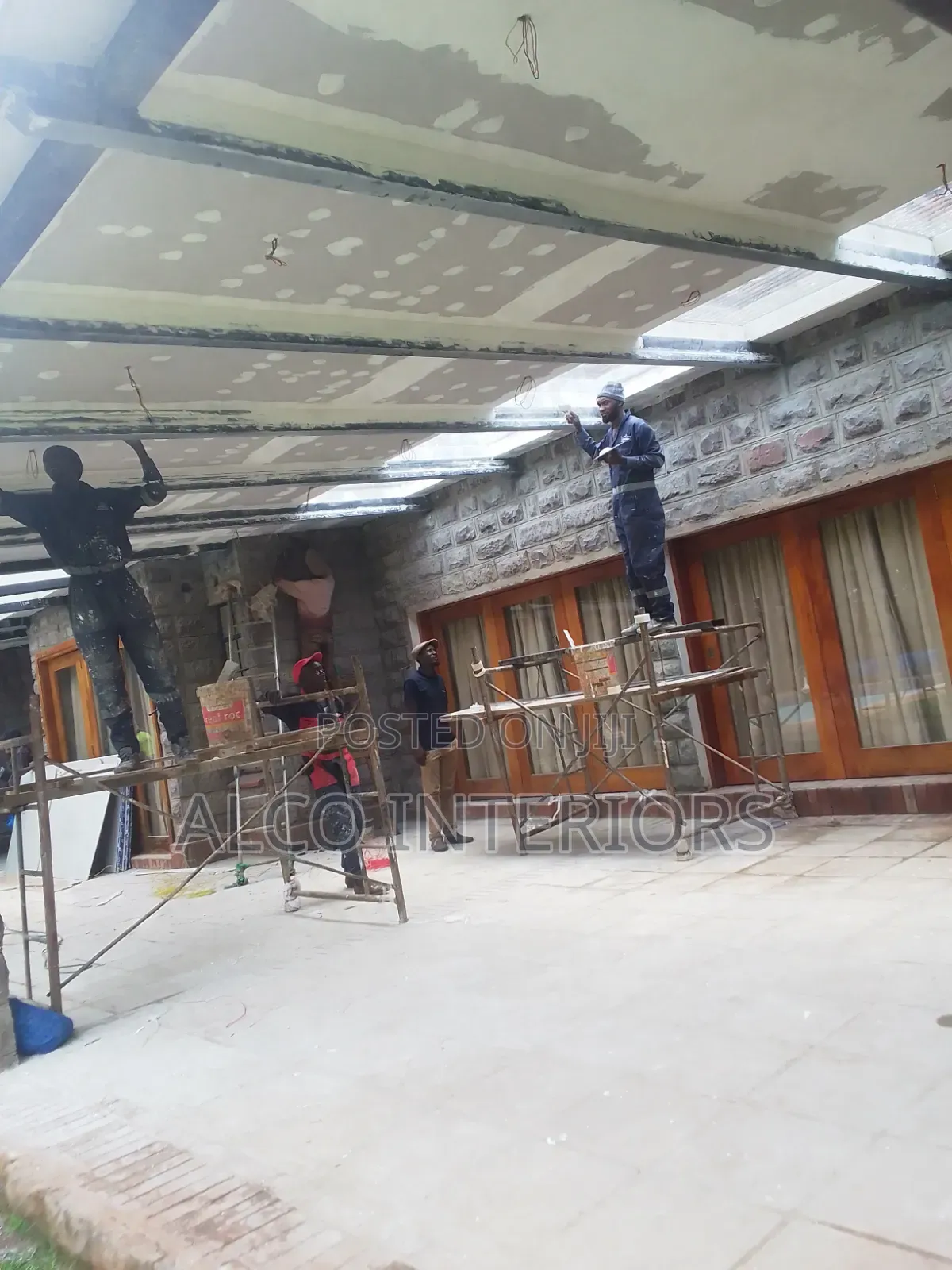 Gypsum Ceiling Installation