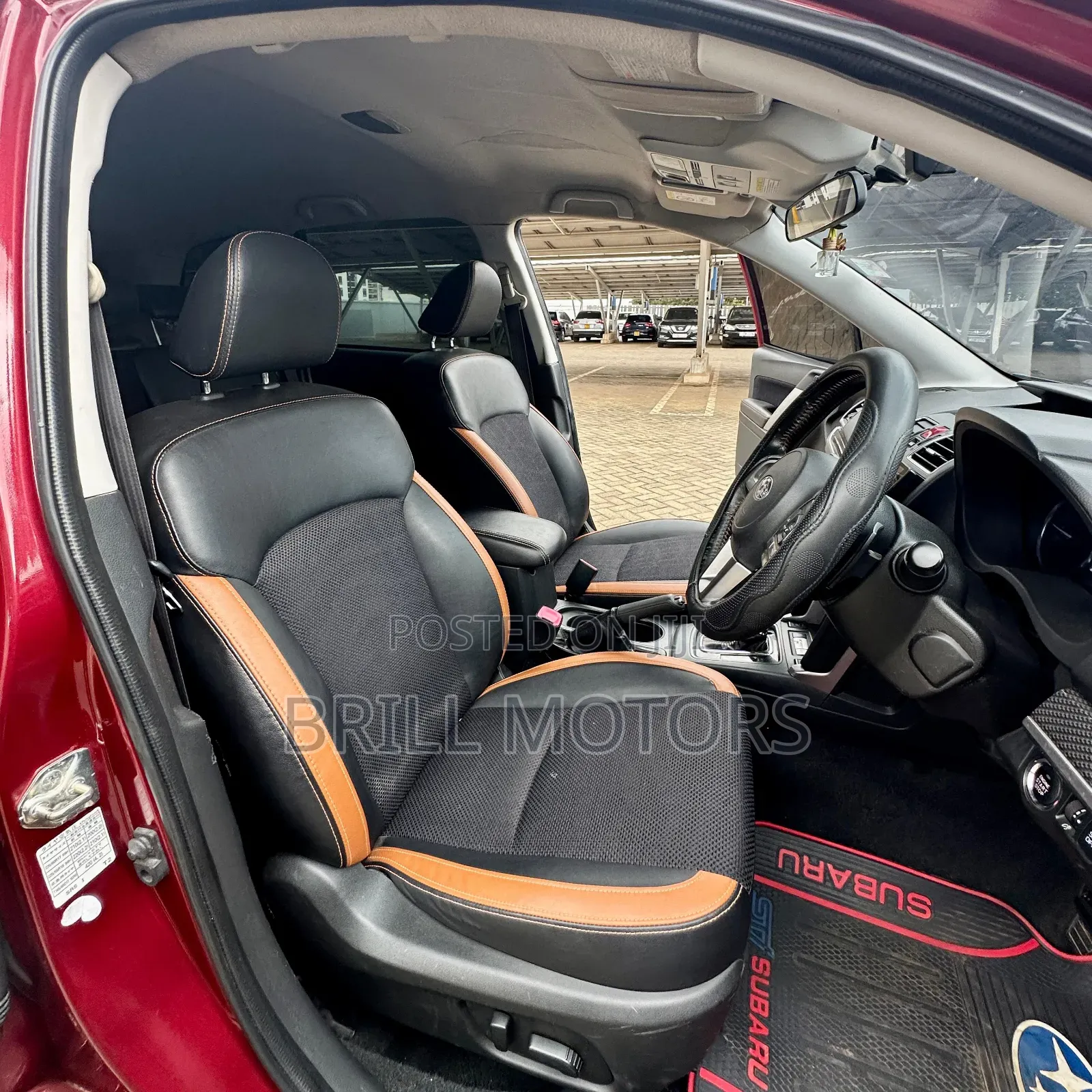 Subaru Forester 2017 Burgundy