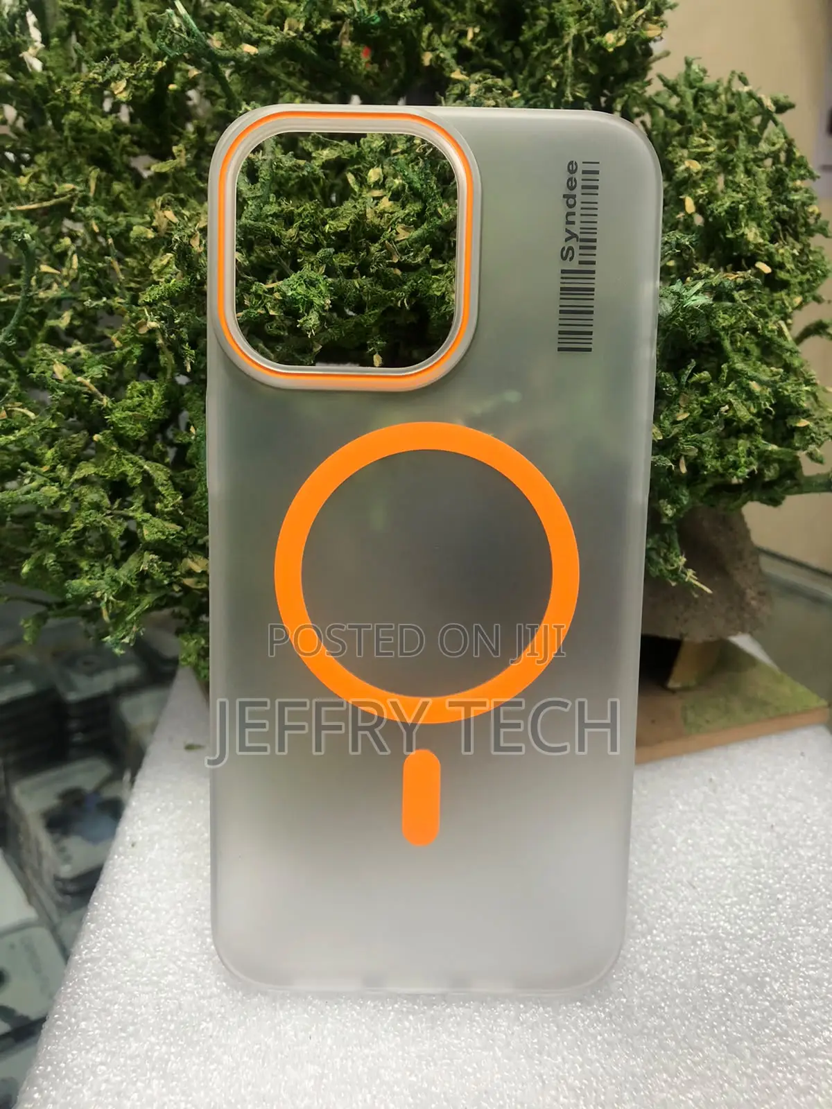 Syndee Mate MagSafe Barcode Phone Case iPhone 16 Pro Max,