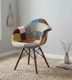 Office Chair : Eames Patchwork Chair With Armrests