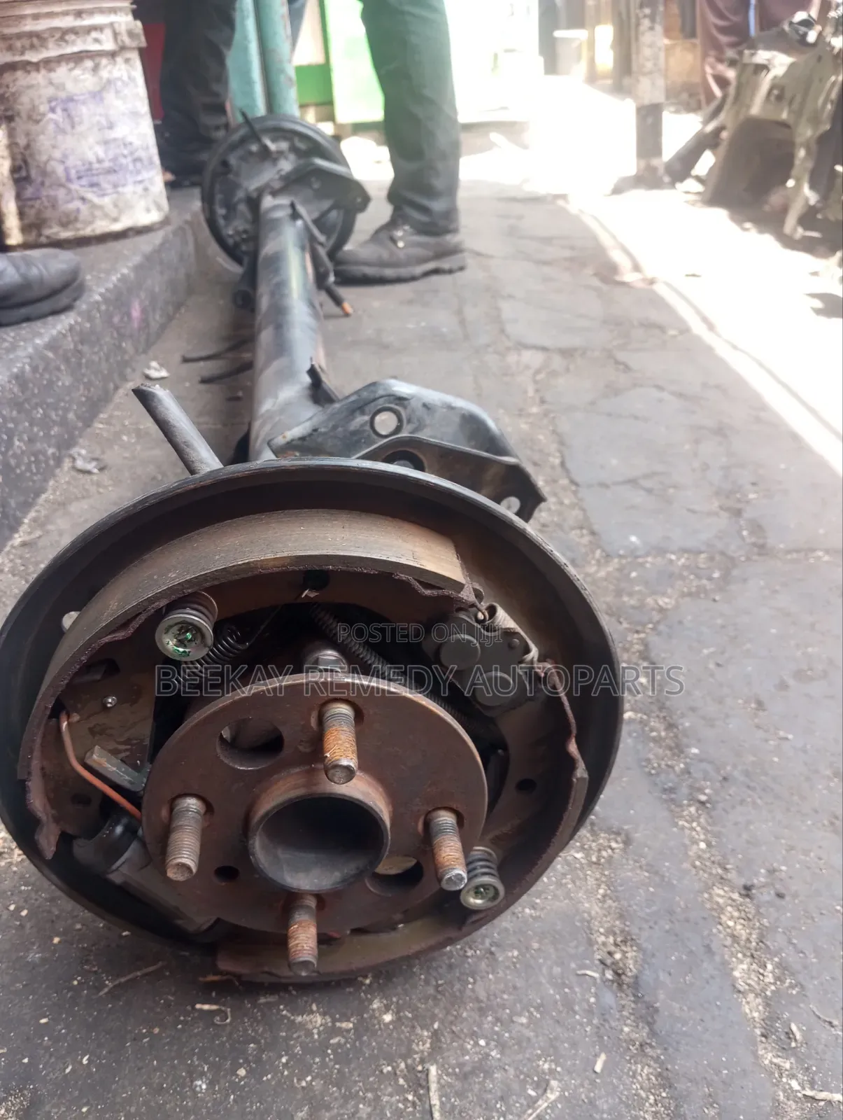 Toyota Probox Complete Rear Beam.