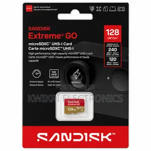Sandisk MicroSD UHS-I 128GB MicroSD 240mb/S(r) / 120mb/S(w)