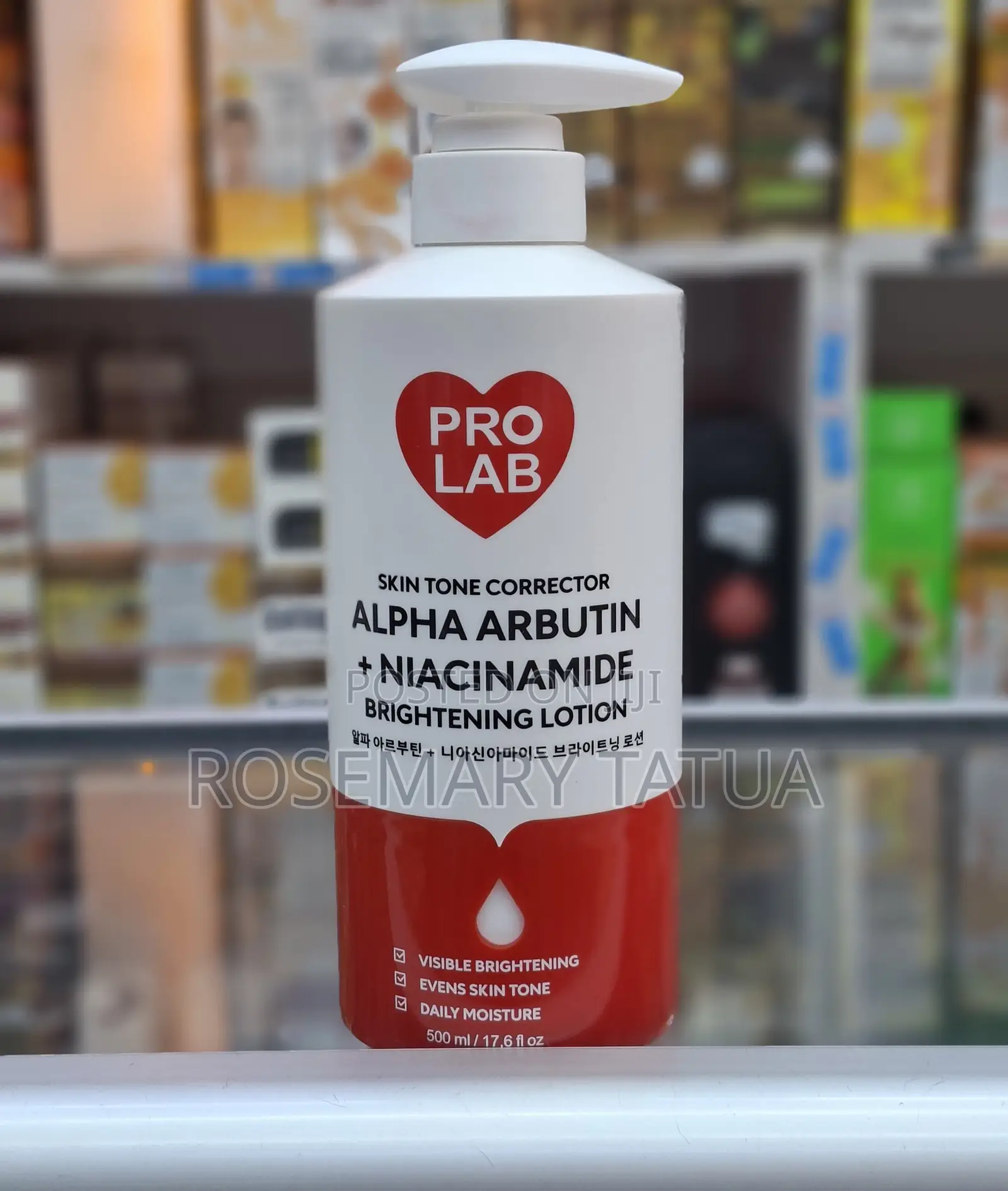 Pro Lab Alpha Arbutin + Niacinamide Brightening Lotion