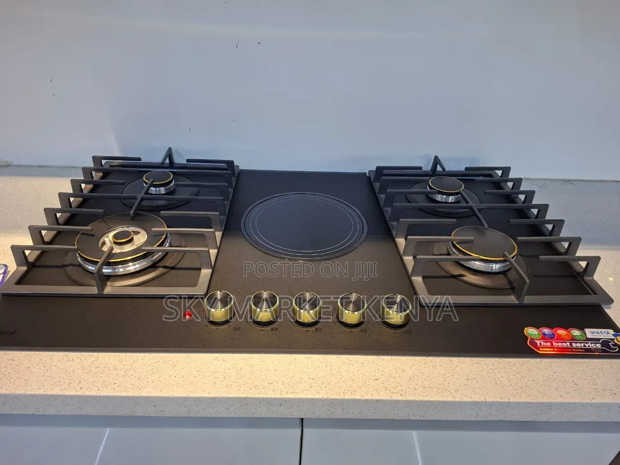 Bolesi 4+1 Golden Series 90cm Cooker Hob