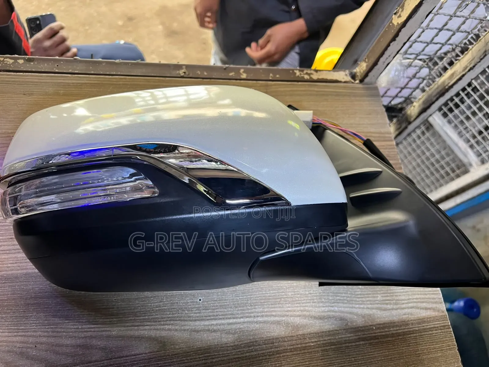 Prado 150 Side Mirror With Chrome