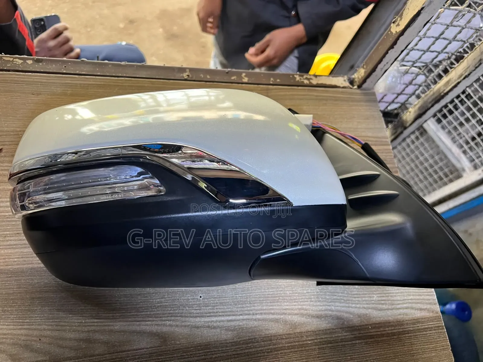 Prado 150 Side Mirror With Chrome