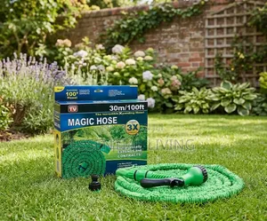 3X Magic Expandable Garden Hose Pipe With Spray Nozzle (30m/45m/60m)
