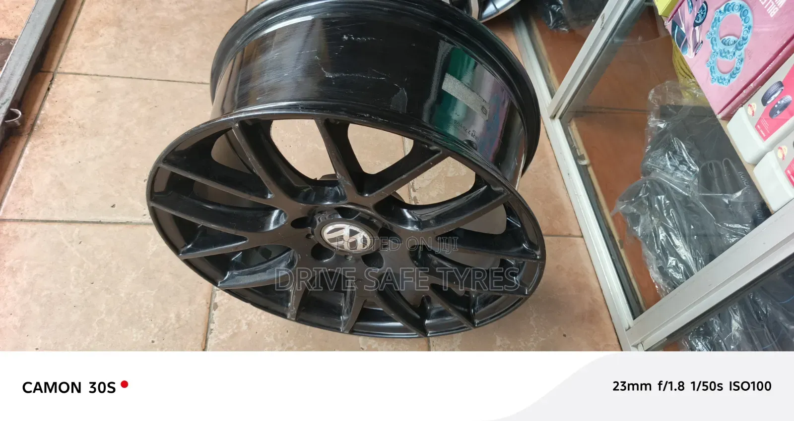 17 Inch Brand New vW Original Rims Set Black