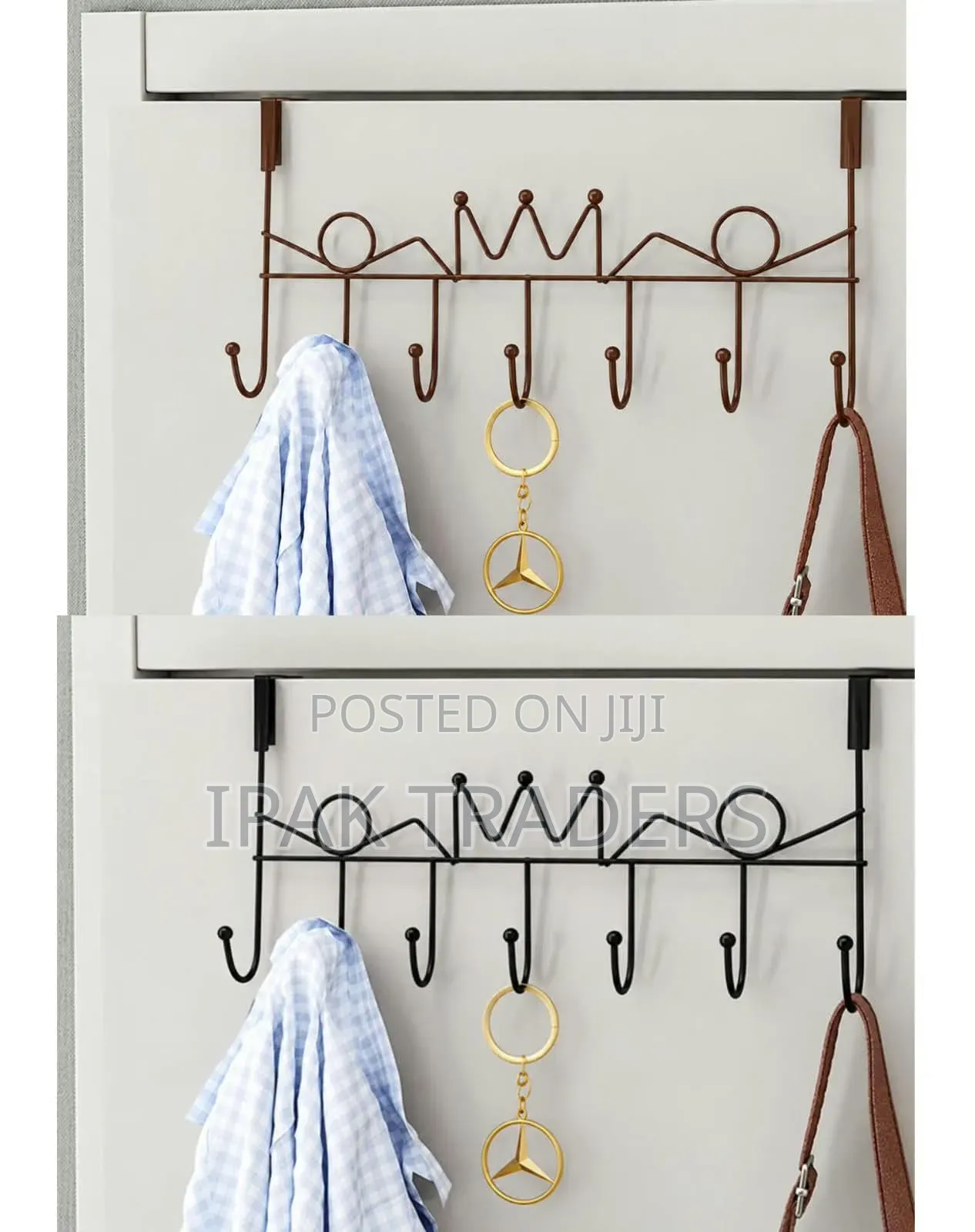 *Over the Door Hanger* * Black and White
