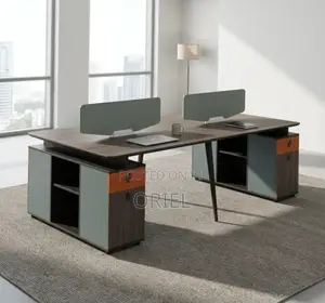 Office Workstation : 4-Seater Spacious Office Desk Workstation