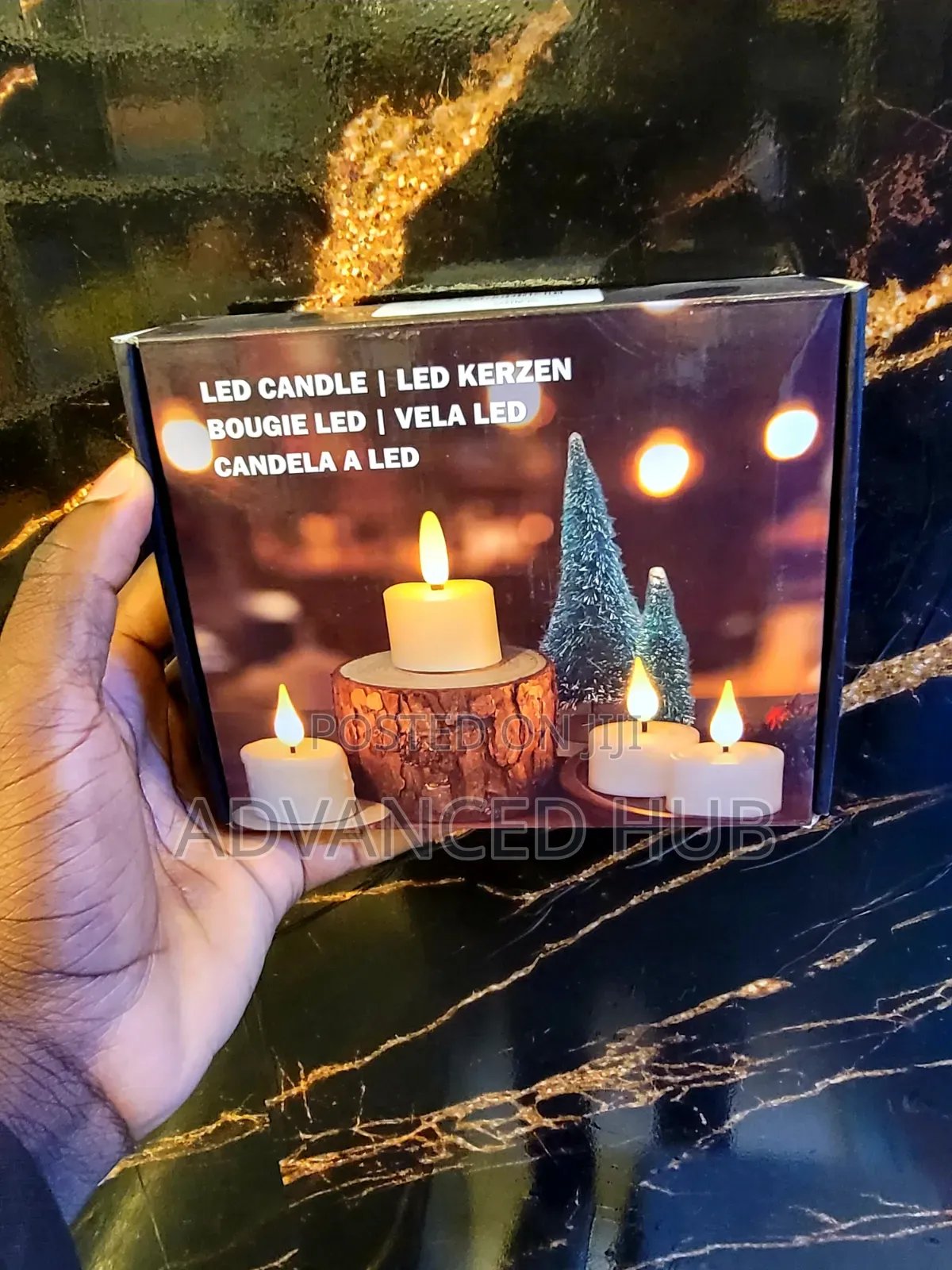 6pc Rechargeable LED Candles With Remote Control