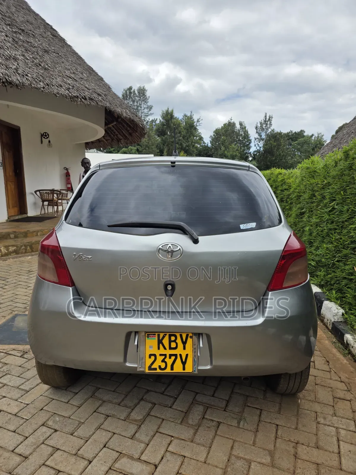 Toyota Vitz 2007 Silver