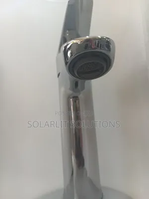 Modern Single-Handle Chrome Mixer Tap for Bathroom Sink
