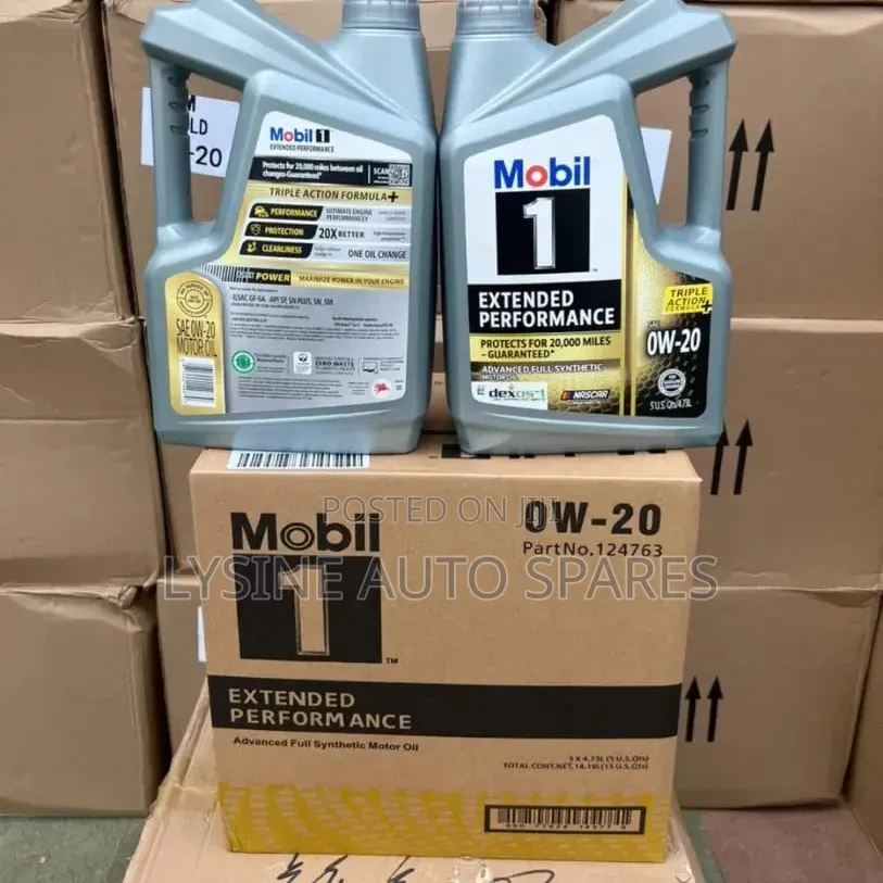 Mobil 1 0w20 Advanced Synthetic Motor Oil Hybrid