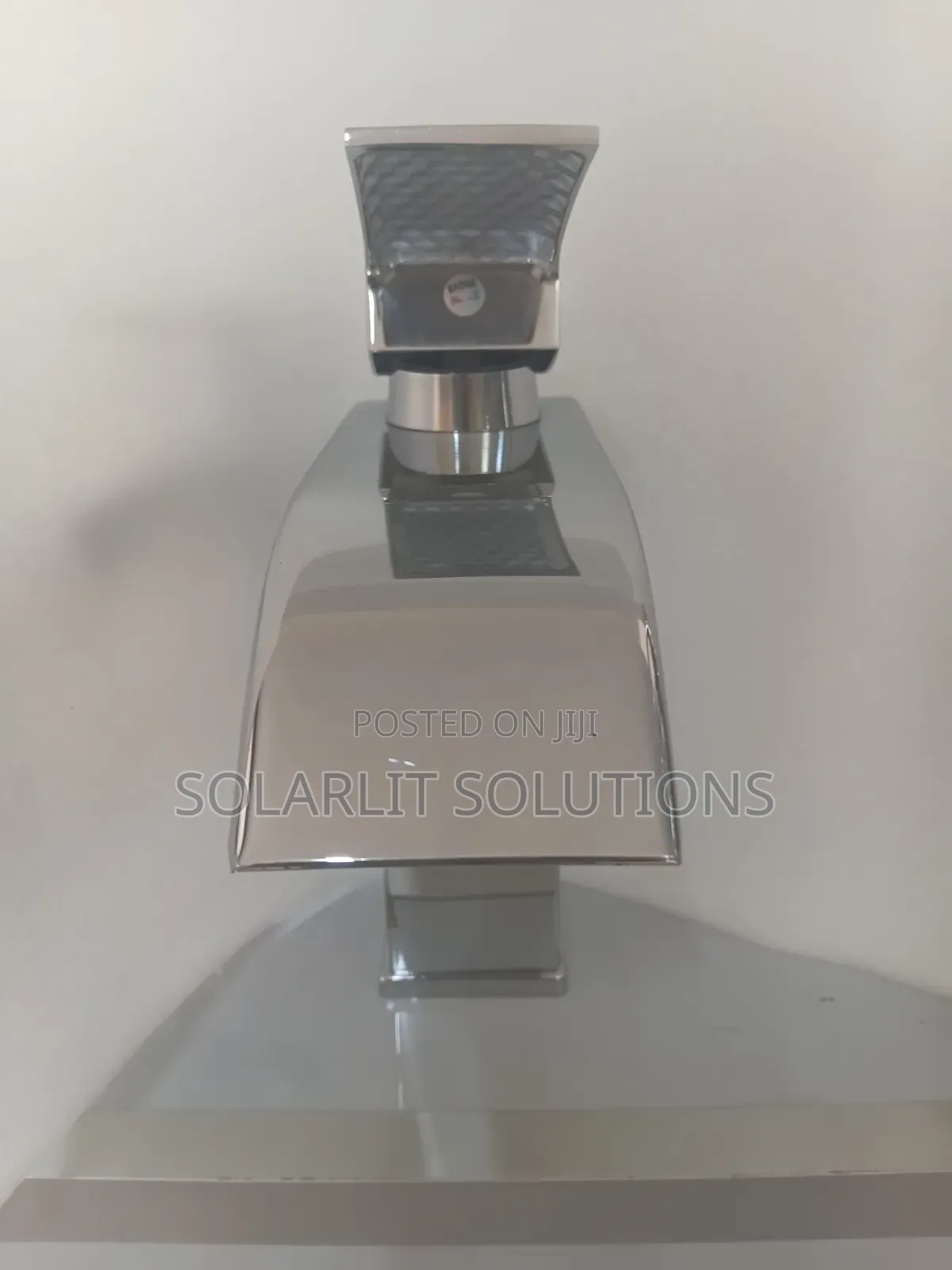 Modern Chrome Waterfall Basin Mixer Tap